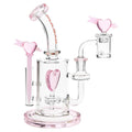 Pulsar ~ Cupid Glass Dab Rig Set - 8.25" / 14mm F