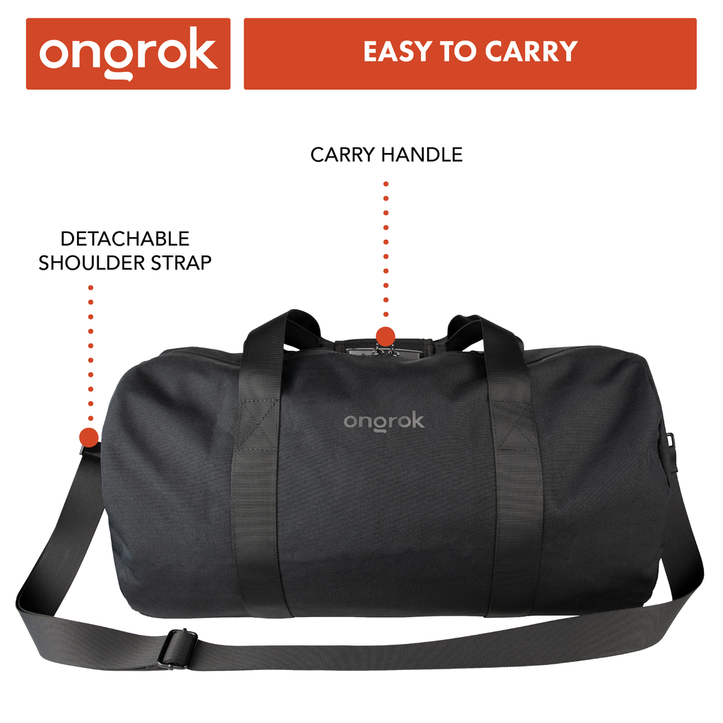 Ongrok - Carbon-lined Smell proof Duffle Bag