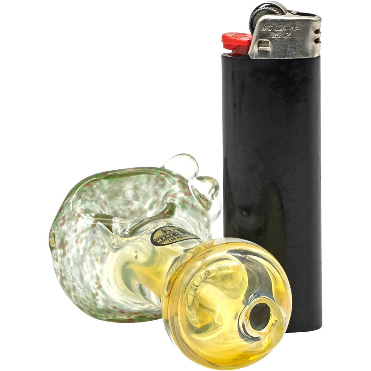LA Pipes - "Thick Neck Freckles" Spoon Pipe