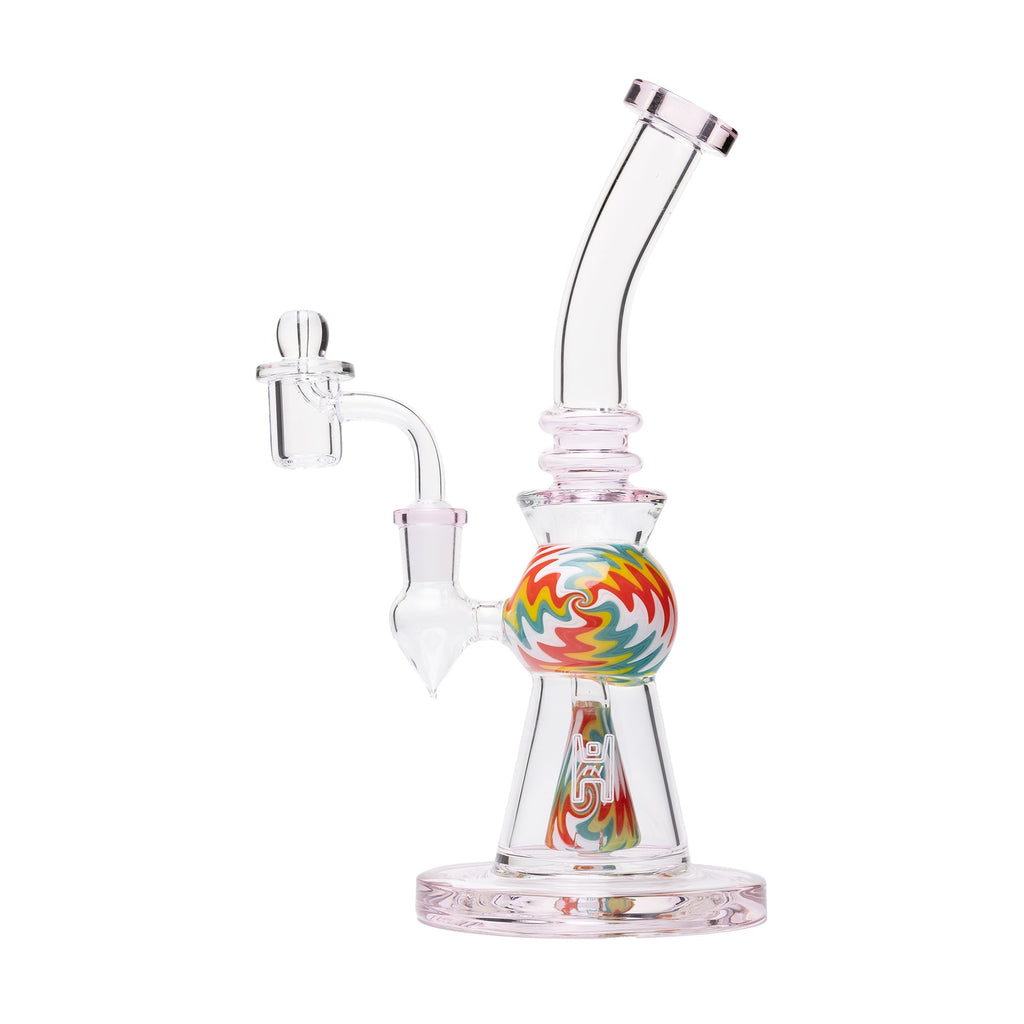 Human Grade - 10" Mini Gumball Rig Glass Water Pipe
