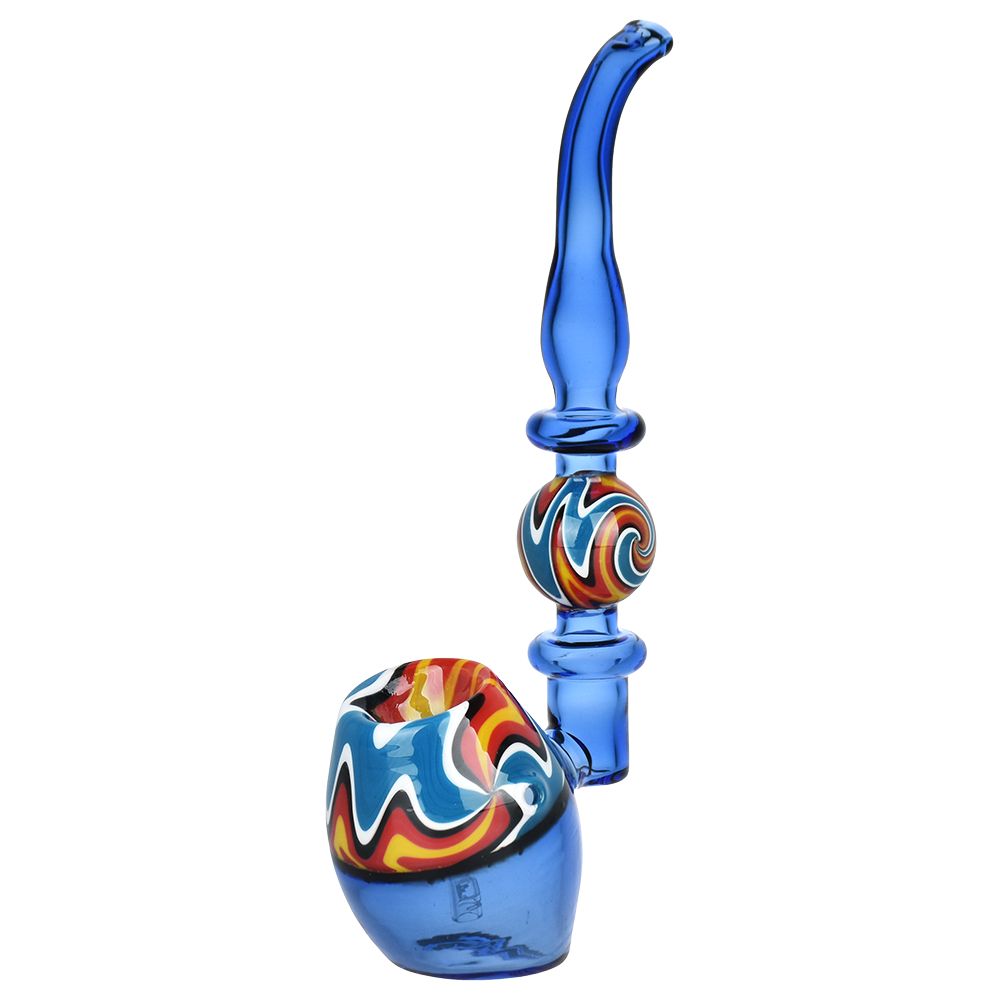 Wig Wag Straight Sherlock Glass Bubbler - 7" 2ct