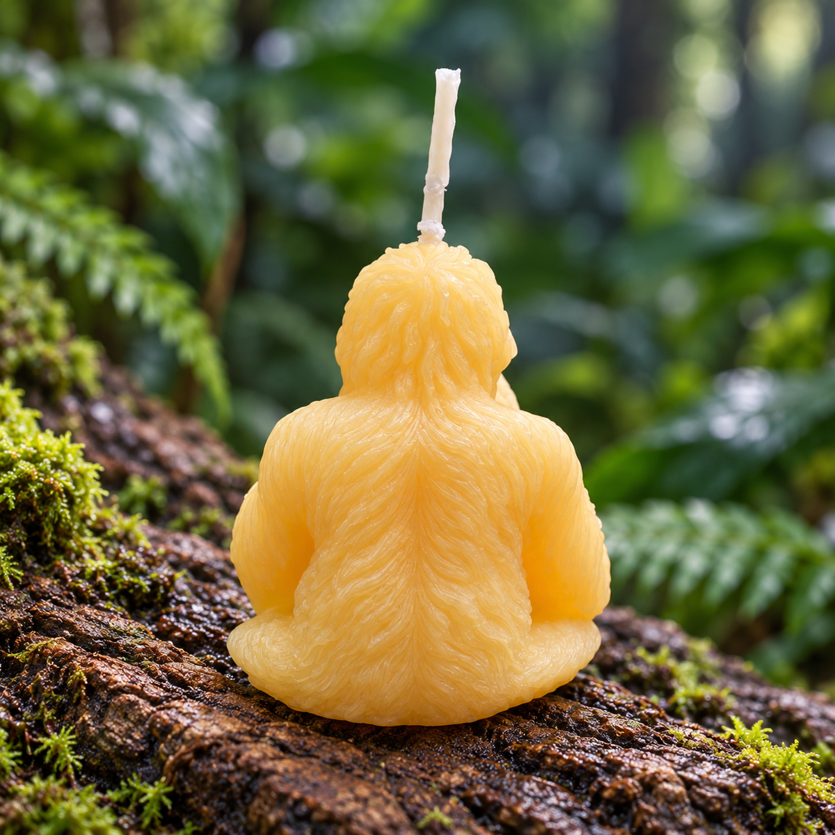 Orangutan Beeswax Candle