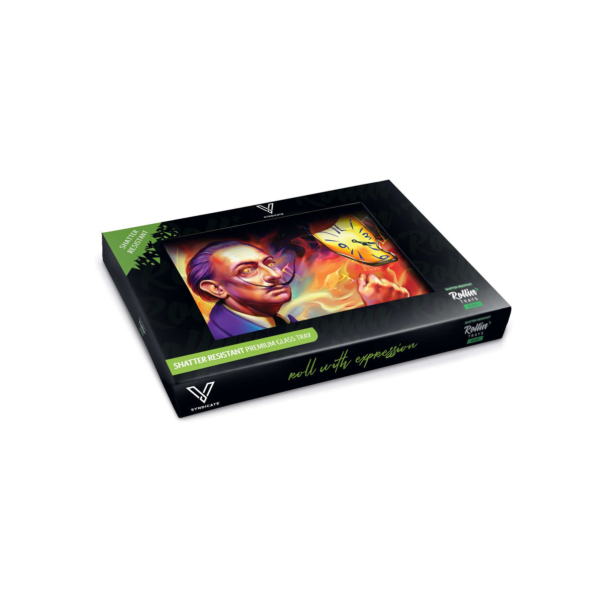 Dalirious Glass Rollin' Tray