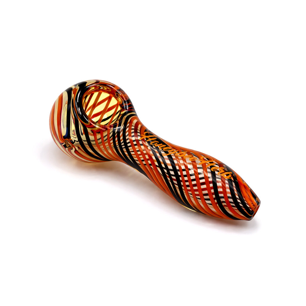 INSIDE OUT LINEWORK SWIRL HAND PIPE SPOON