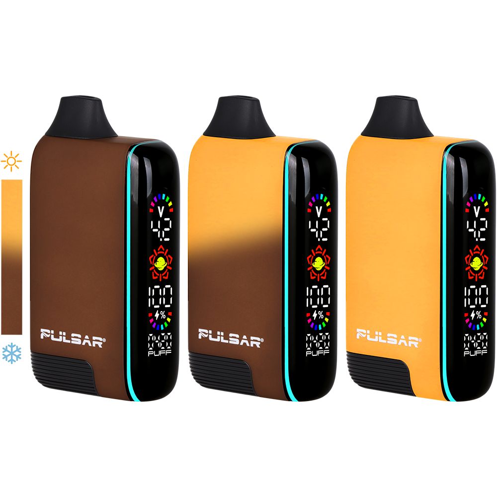 Pulsar ~ 510 DL 5.0 Precision Voltage Control LCD Screen Vape Bar | Thermo Series | 1000mAh