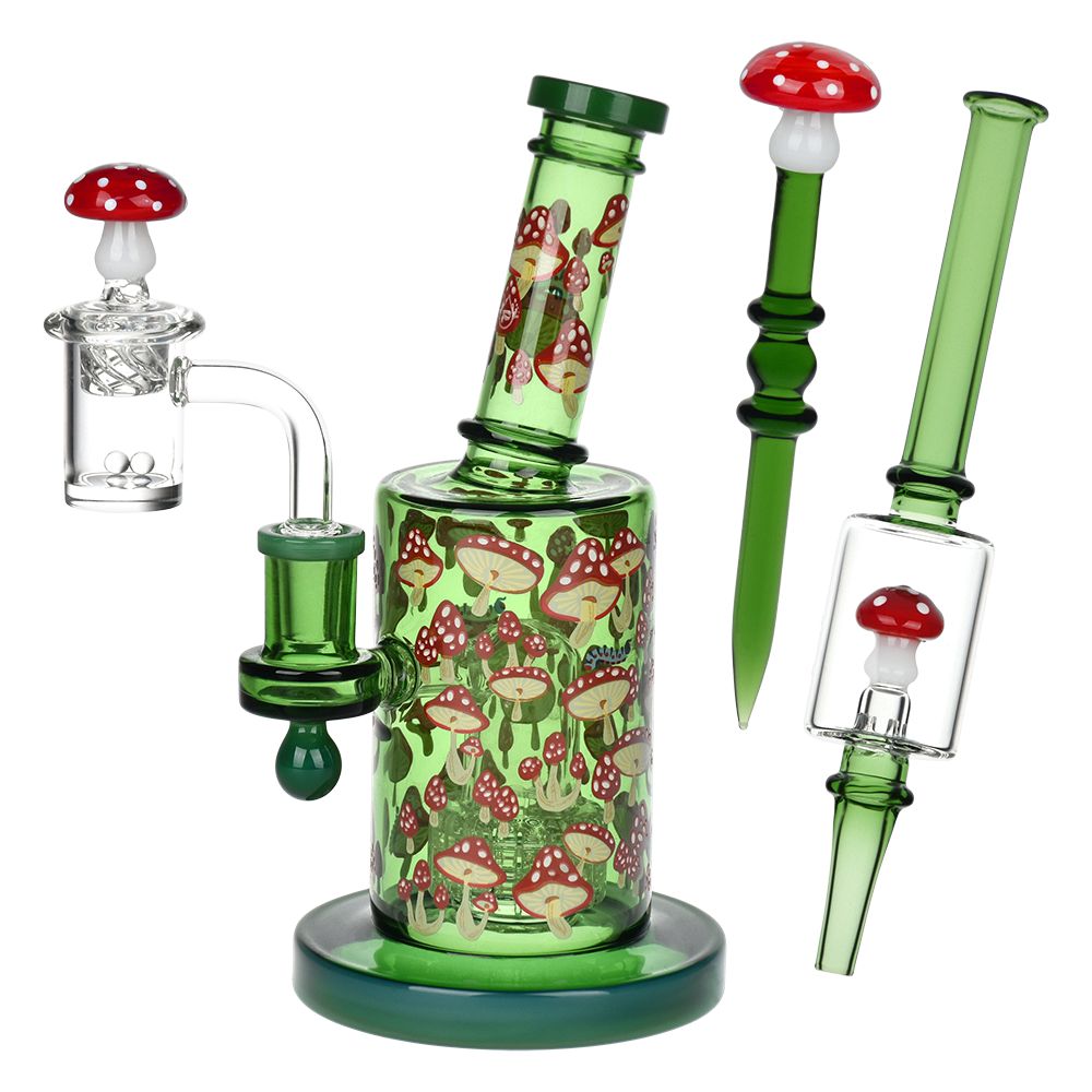 Pulsar ~ Greatest Hits Series Glow Dab Rig Kit / 8" / 14mm F