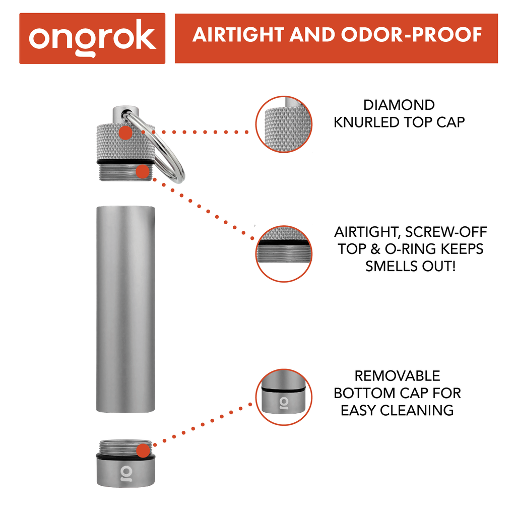 Ongrok - Aluminum Storage Keychain