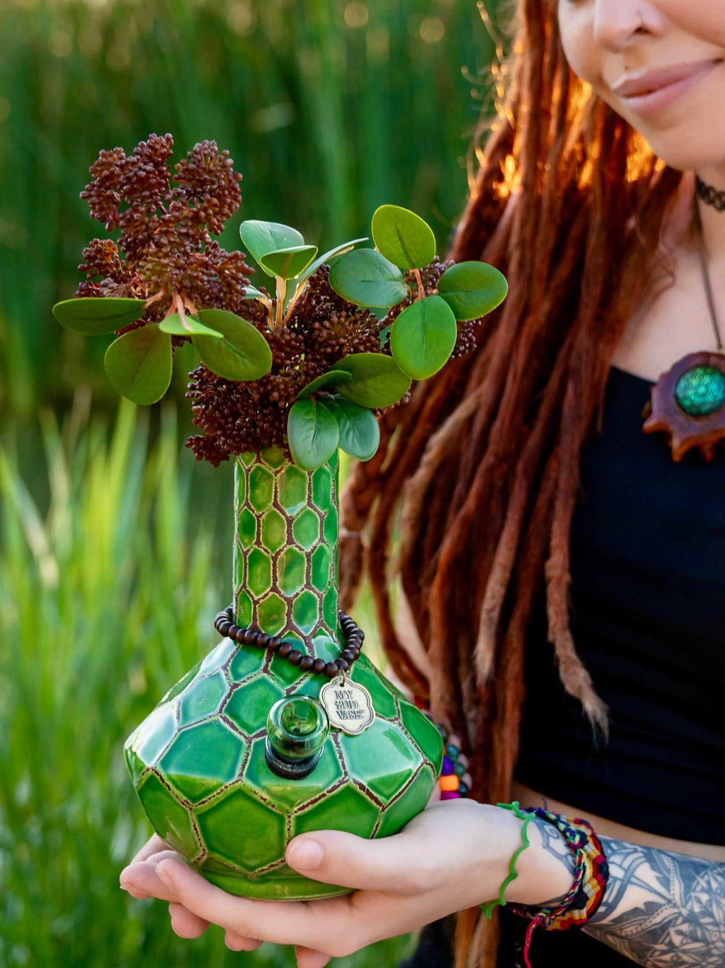 My Bud Vase ~ Turtle Vase Bong