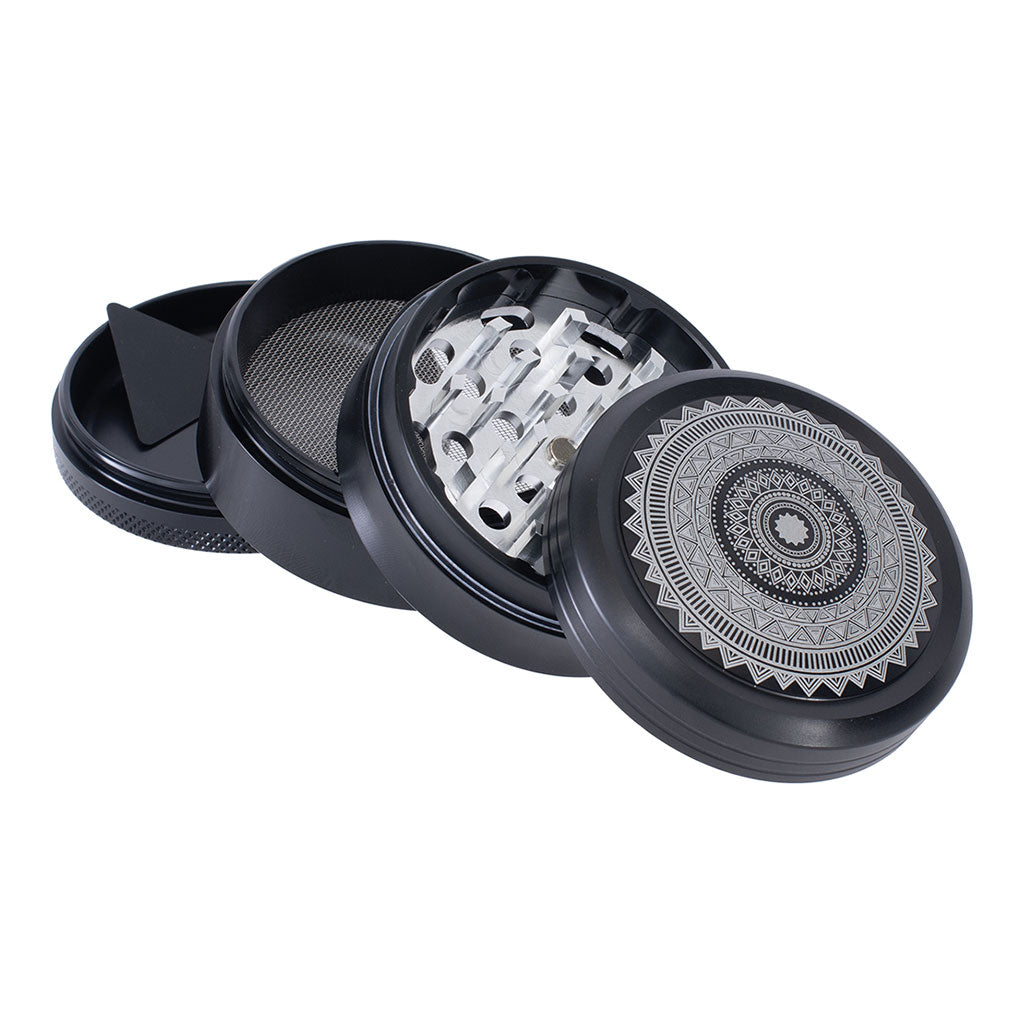 BLACK MANDELA DESIGN GRINDER