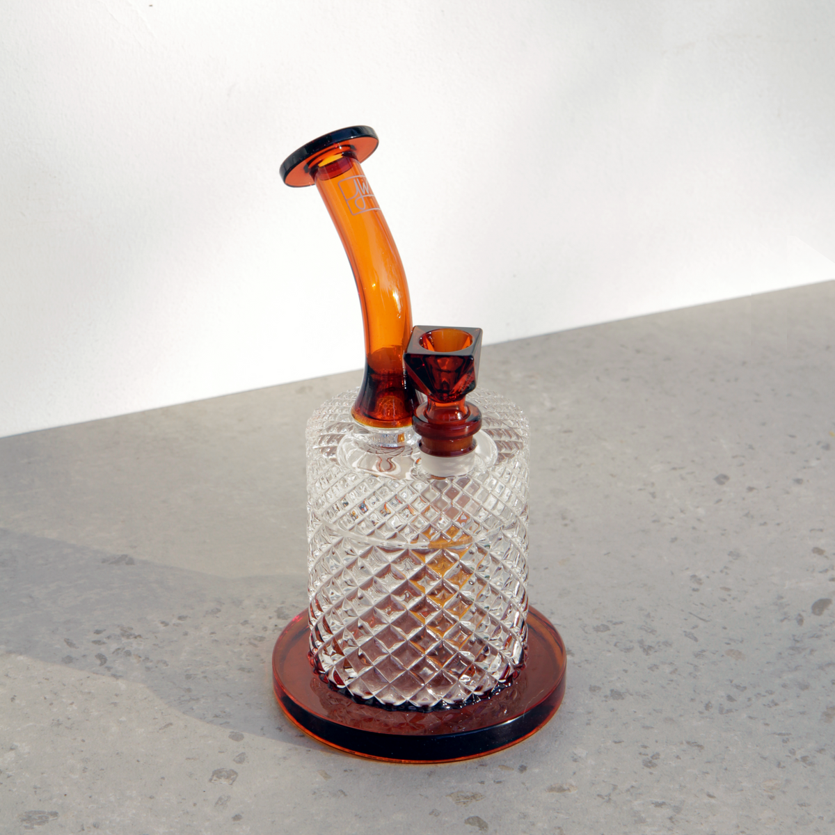 Jane West ~ Twenties Collection Water Pipe | Amber