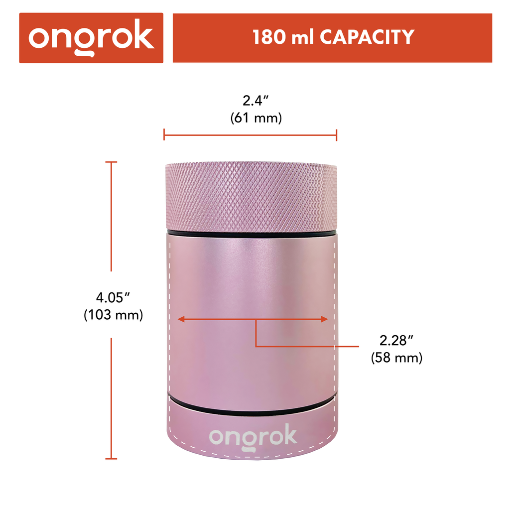 Ongrok - Aluminum Metal Storage Jar