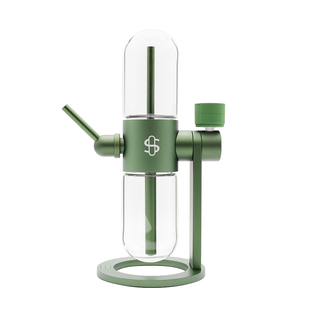 Stündenglass ~ Gravity Infuser - Olive Green | 360° Gravity Hookah