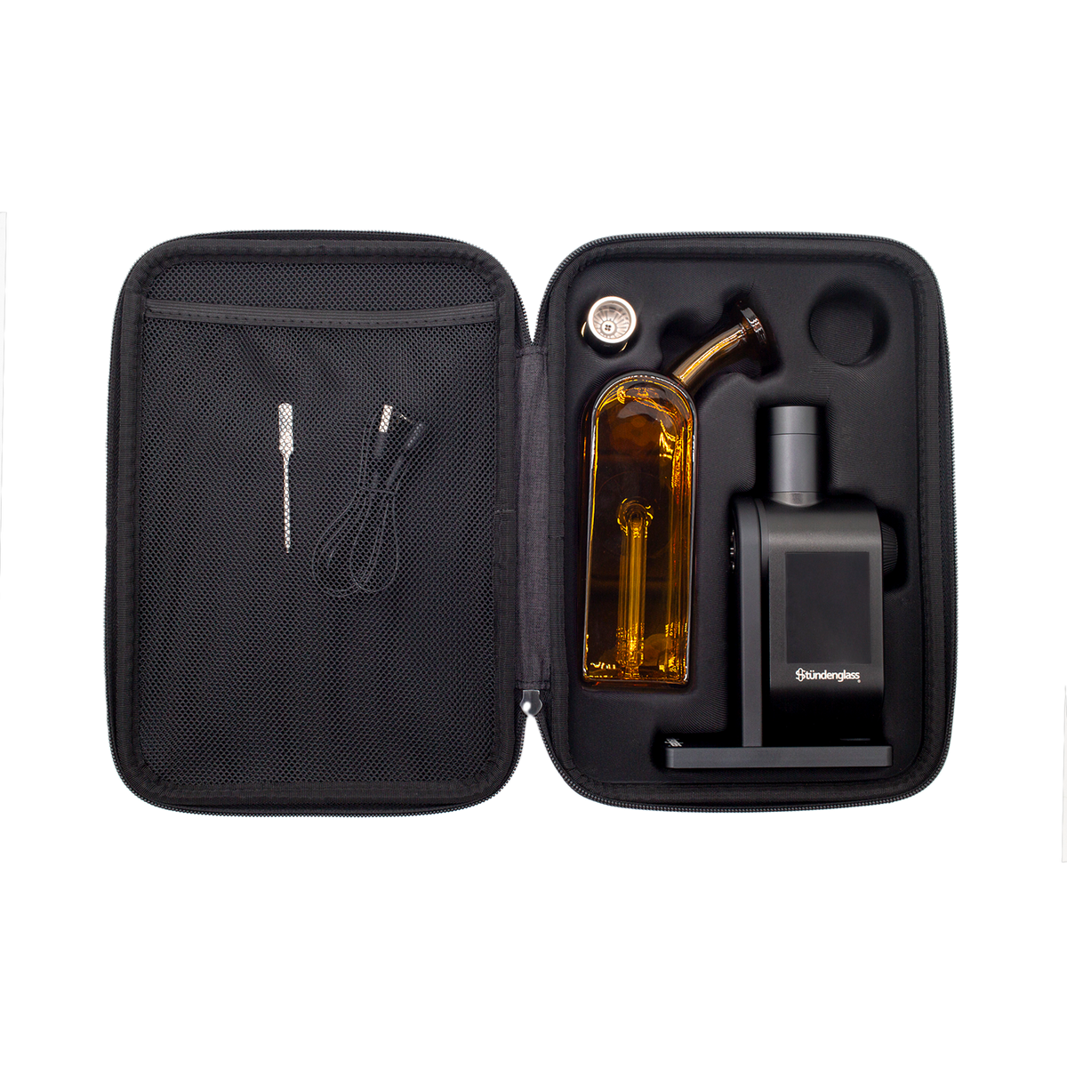 Stündenglass ~ Modül + Dok Deluxe Travel Set - Amber Glass