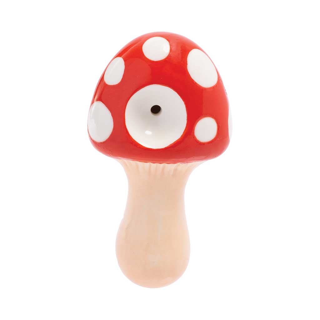 WACKY BOWLZ ~ MUSHROOM CERAMIC PIPE