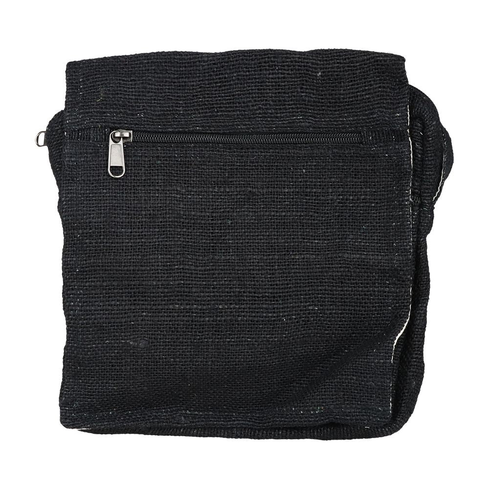 Himalayan Hemp Messenger Shoulder Bag - 10" x 11"