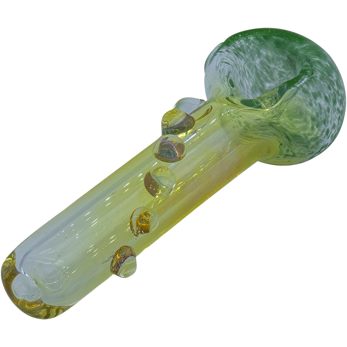 LA Pipes - "Razorback" Silver Fumed Mini Spoon (Various Colors)