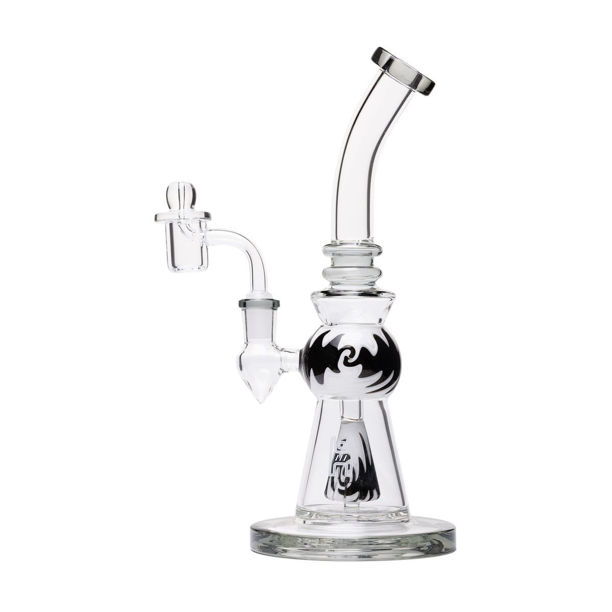 Human Grade - 10" Mini Gumball Rig Glass Water Pipe