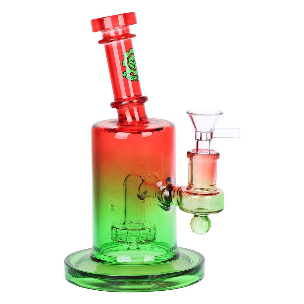 SeshGear ~Ombre Glass Water Pipe | 7.5" | 14mm F