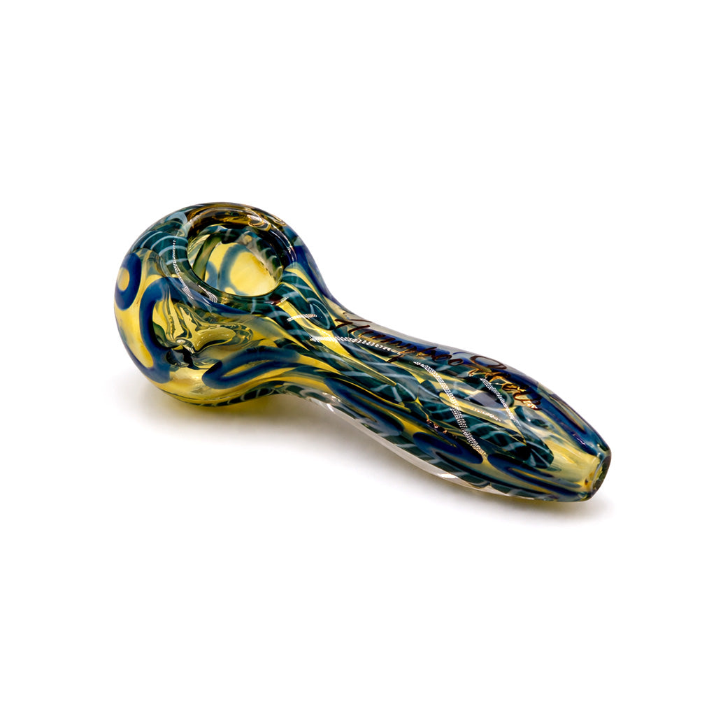 Honeybee Herb ~ INSIDE OUT LATTICINO HAND PIPE SPOON