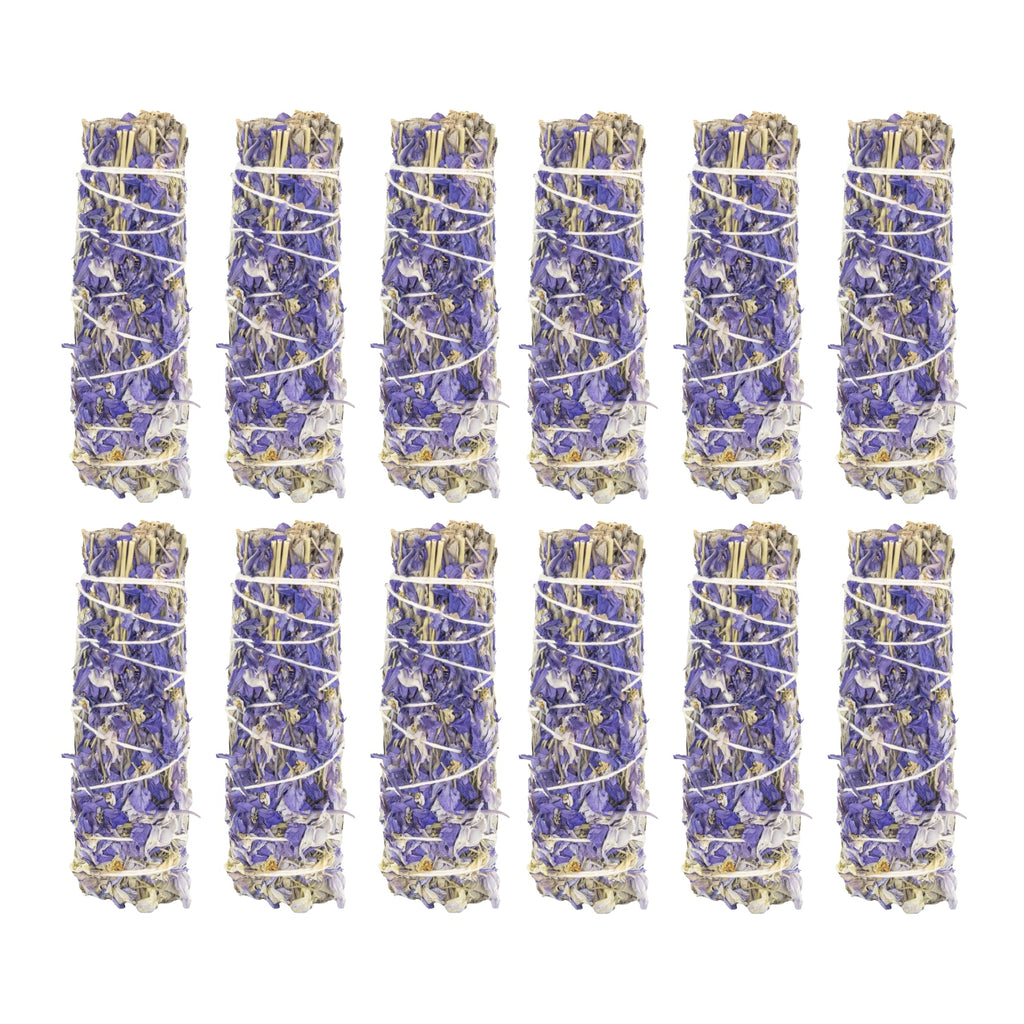 Blue Sage with Lavender Smudge Stick