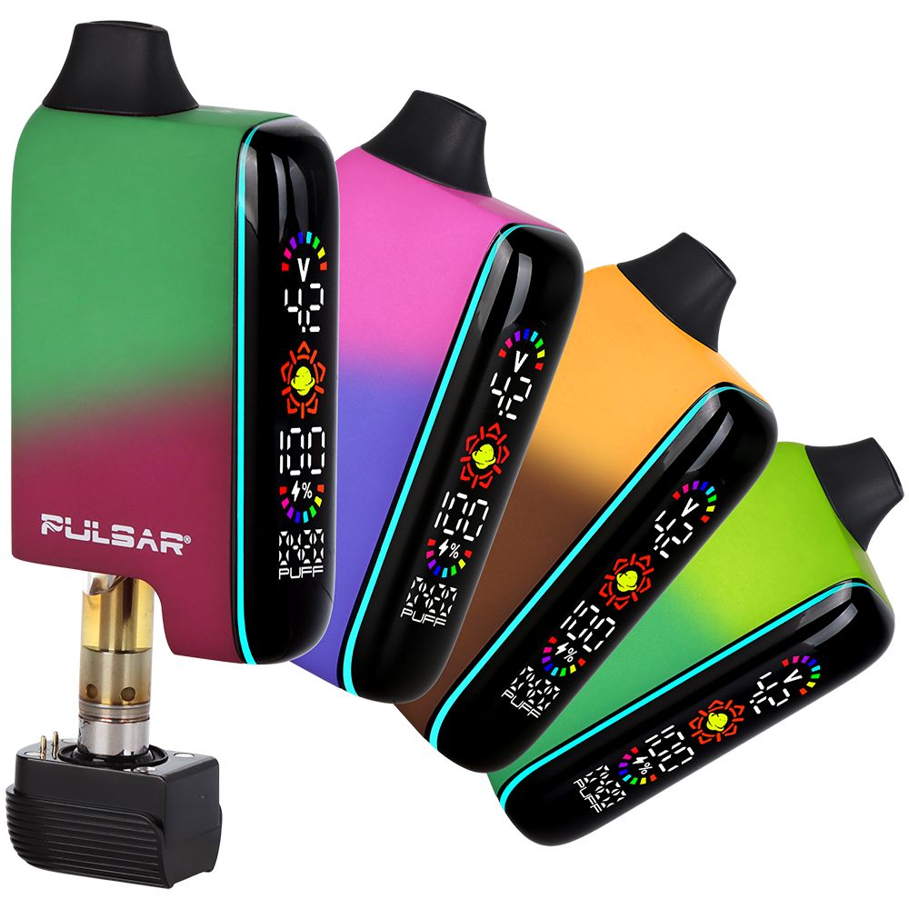 Pulsar ~ 510 DL 5.0 Precision Voltage Control LCD Screen Vape Bar | Thermo Series | 1000mAh