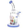 Pulsar ~ Fish Out of Water Glass Water Pipe - 9" / 14mm F