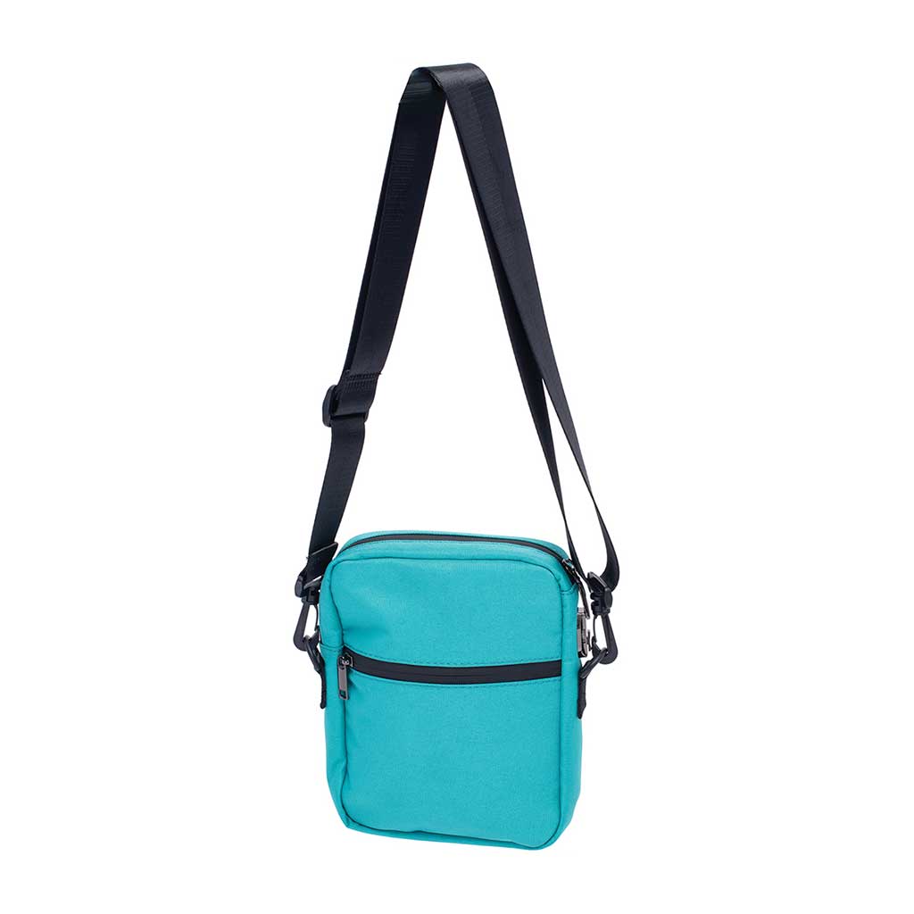 8.5IN X 7IN X 1.5IN SMELLPROOF BAG - TURQUOISE