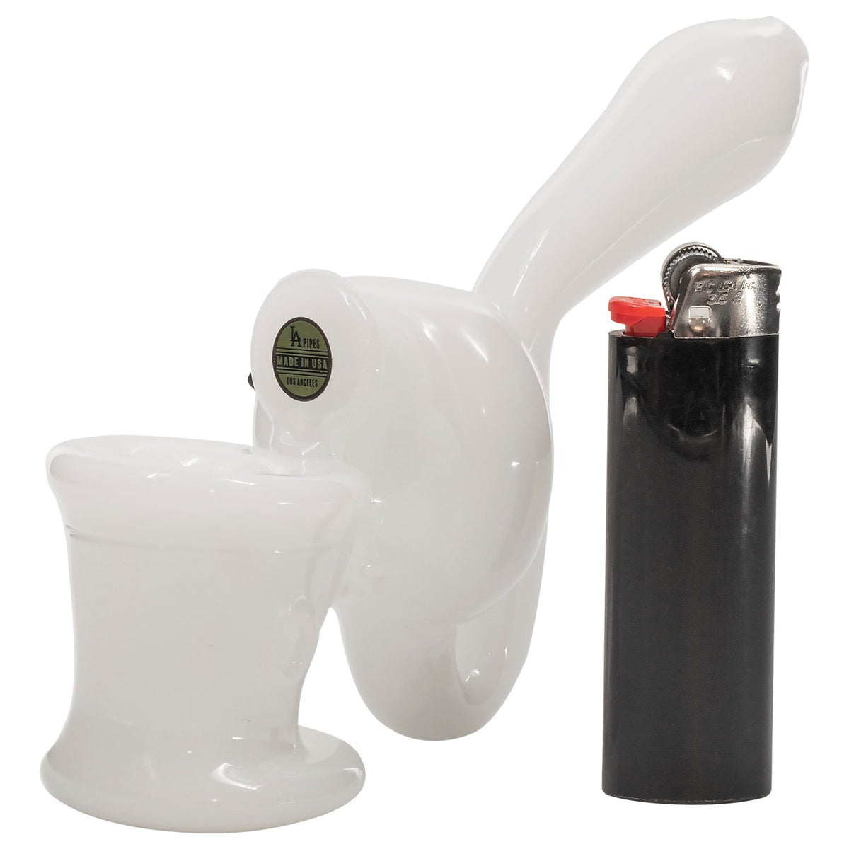 LA Pipes - The Good Ish - Toilet Bowl Glass Pipe