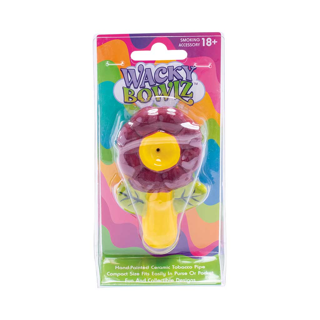WACKY BOWLZ ~ FLOWER CERAMIC PIPE
