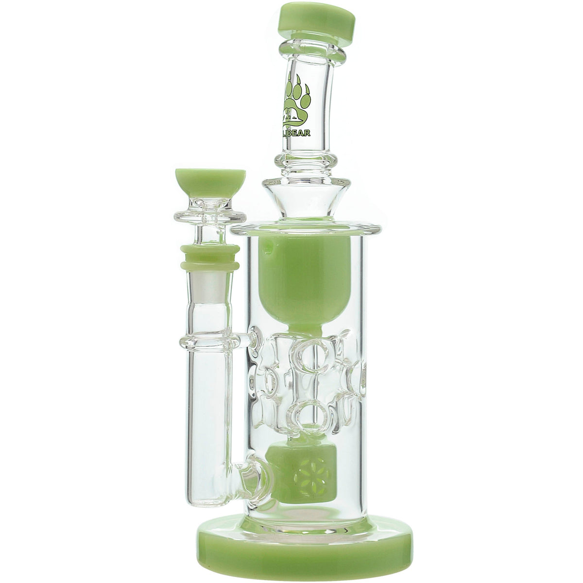Calibear - Nebula Seed of Life Percolator Dab Rig