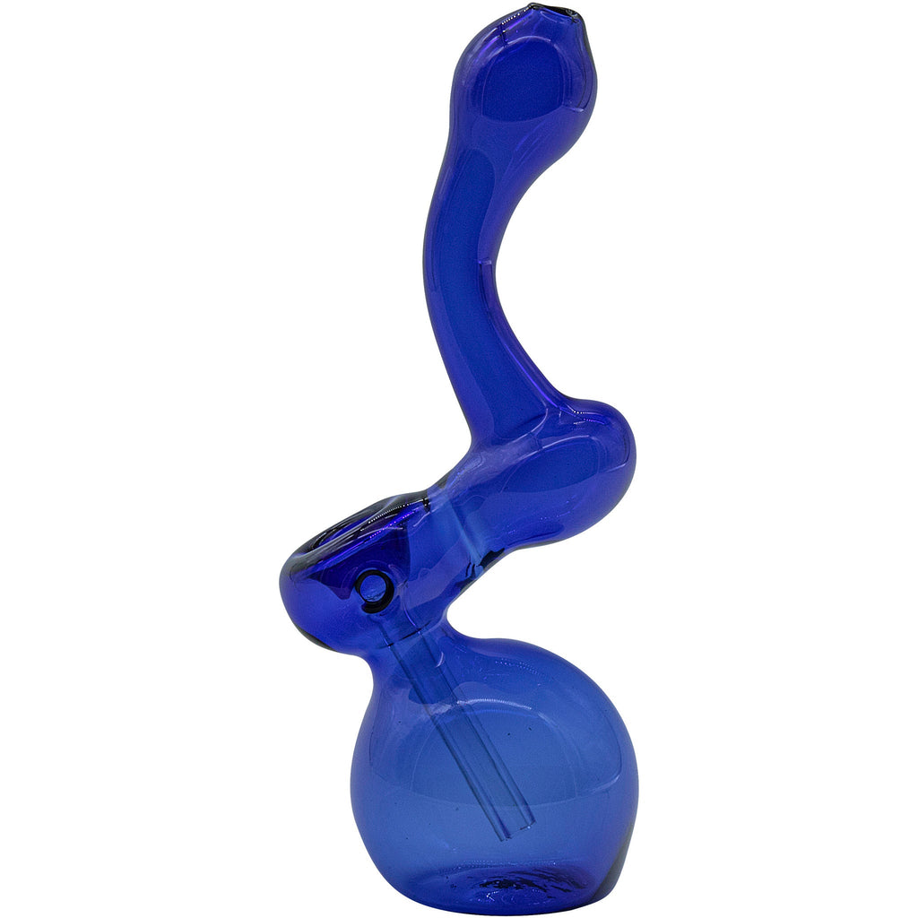 LA Pipes - "Sherbub" Glass Sherlock Bubbler Pipe (Various Colors)