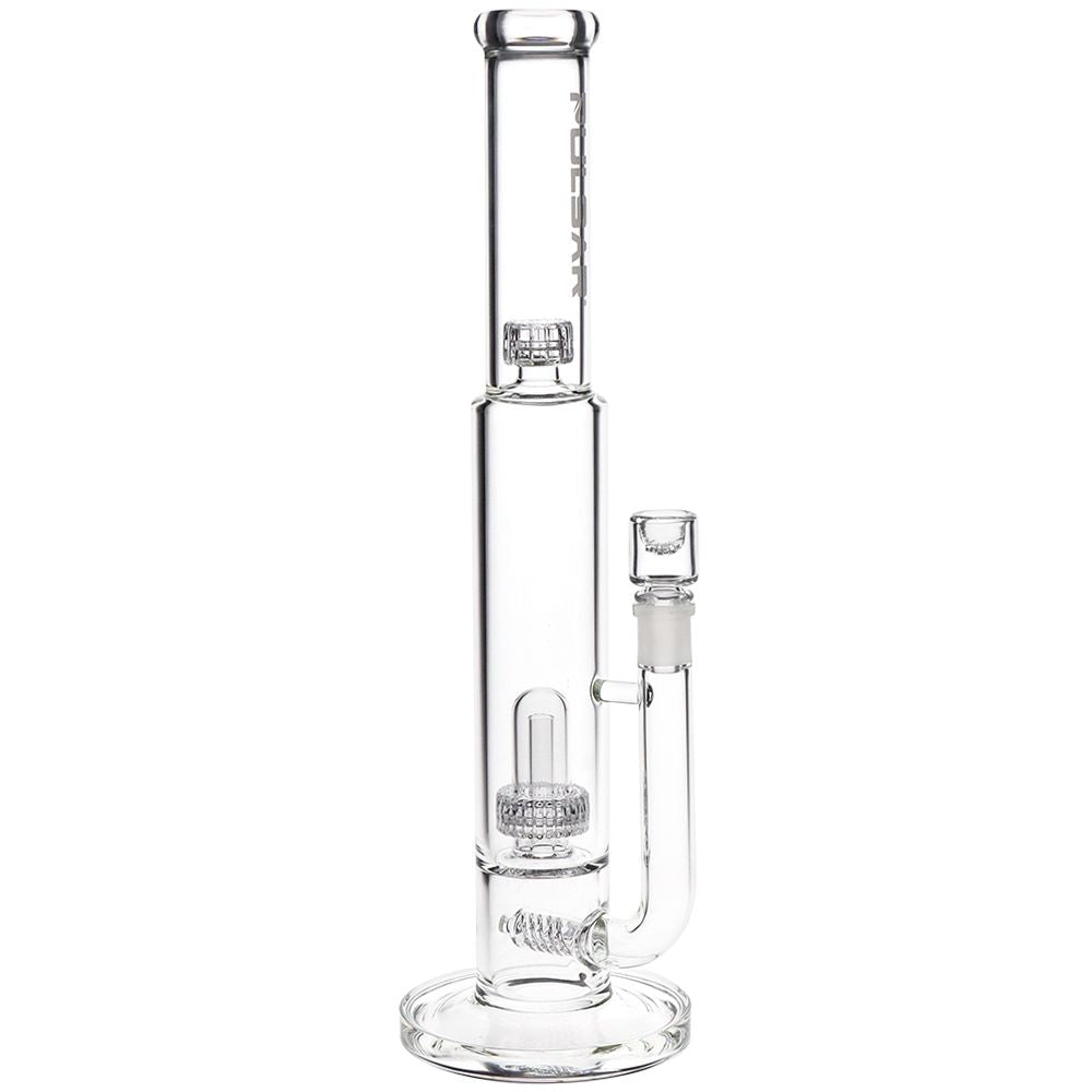 Pulsar ~ High Function Stacked Glass Water Pipe - 15" / 14mm F