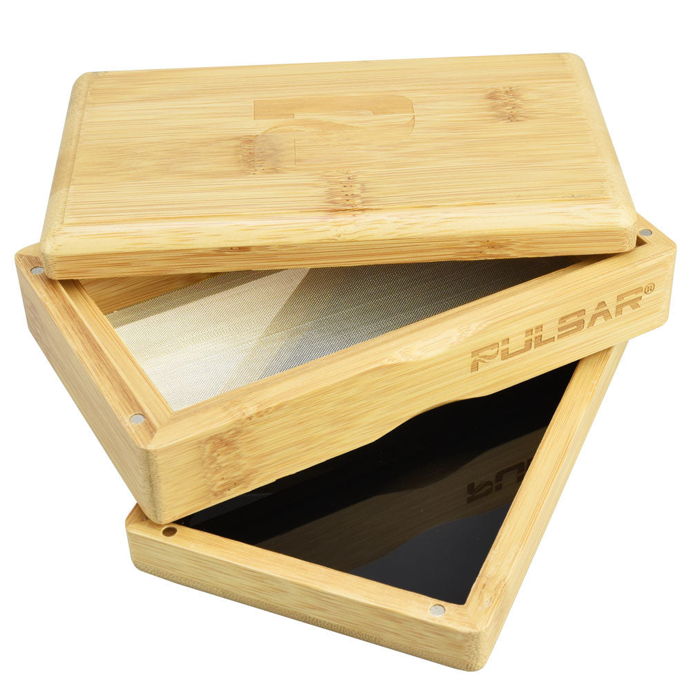 Pulsar ~ Bamboo Sifter Box