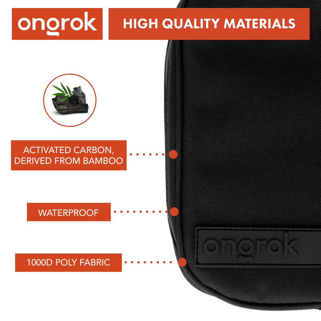 Ongrok - Carbon-lined Wallets with Combination Lock V 2.0 | 3" Sizes (Small, Medium, Large)