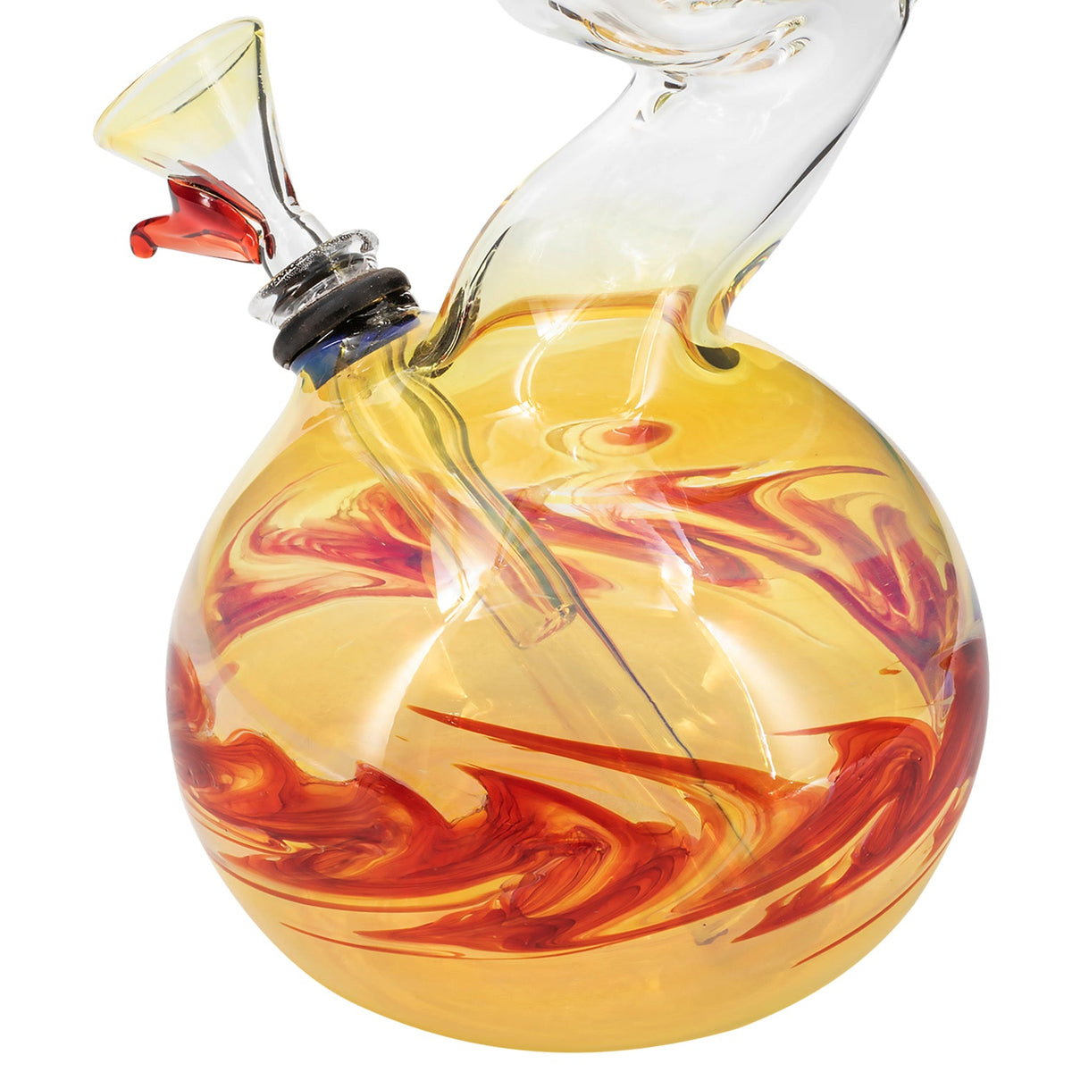 LA Pipes - "Switchback" Bubble Base Bong