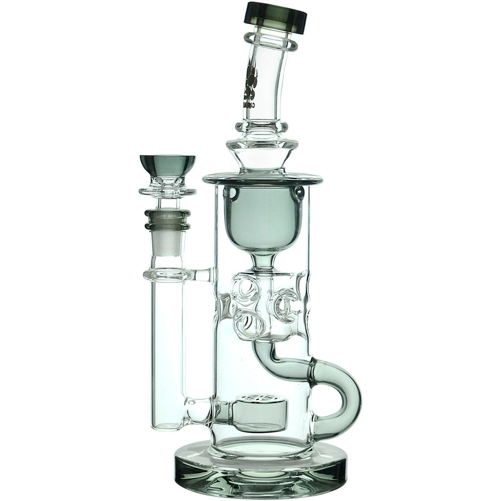 Calibear - Cascade Flower Of Life Klein Recycler Dab Rig