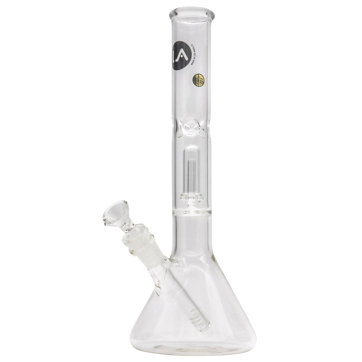 LA Pipes - Single or Double Showerhead Perc Beaker Bong