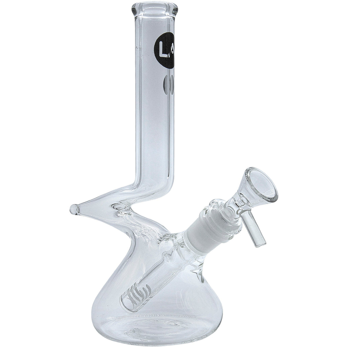 LA Pipes - "The Zag" Beaker Zong Style Bong