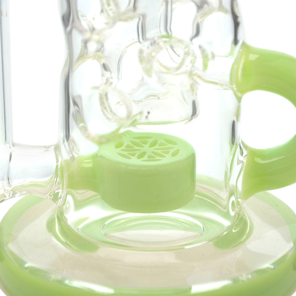 Calibear - Cascade Flower Of Life Klein Recycler Dab Rig