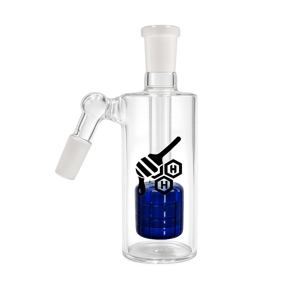 Honeybee Herb ~ MATRIX PERC GLASS CYLINDER ASH CATCHER