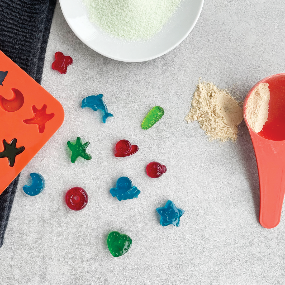 Ongrok - Silicone Gummy Molds with Droppers