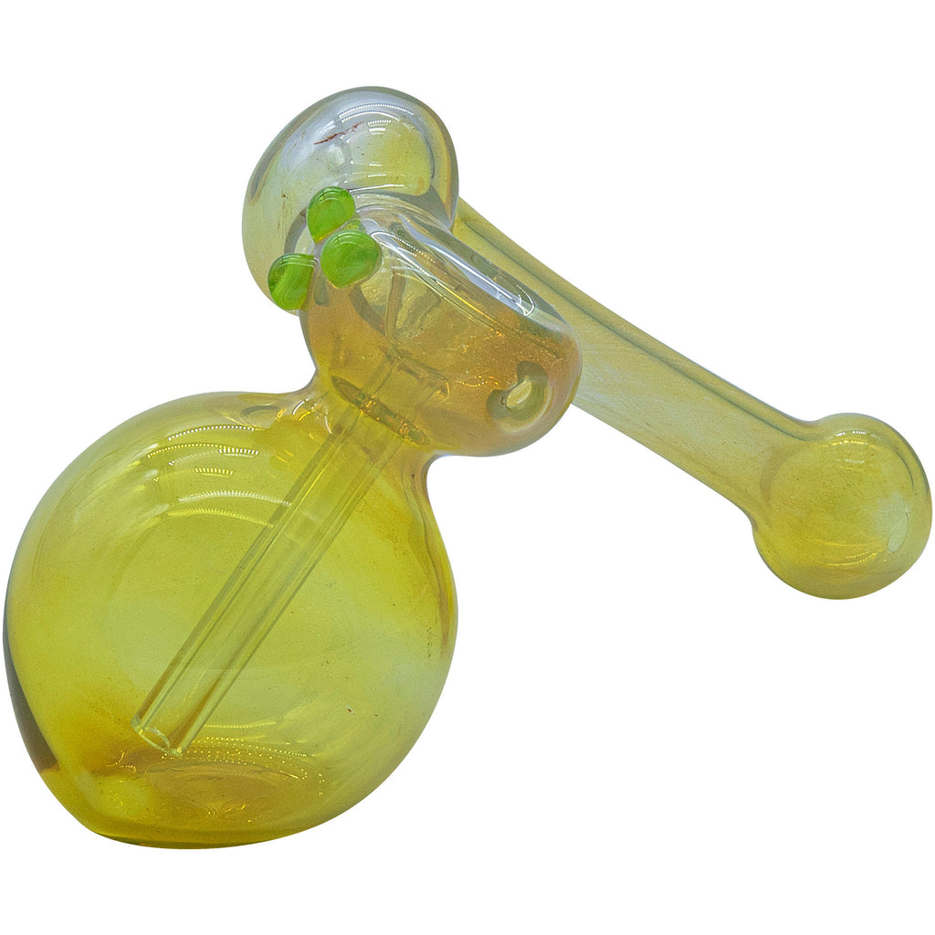 LA Pipes - "Silver Sidecar" Fumed Hammer Sidecar Pipe (Various Colors)