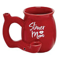 STONER MOM RED CHUBBY PREMIUM ROAST & TOAST PIPE MUG