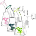Diamond Glass - SP Mini Dab Rig - 5.25" / 14mm F