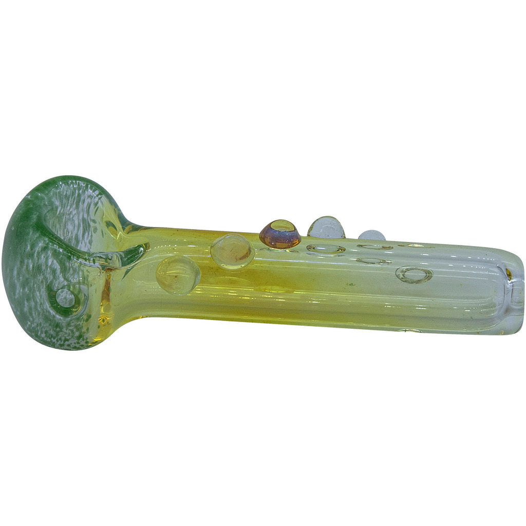LA Pipes - "Razorback" Silver Fumed Mini Spoon (Various Colors)
