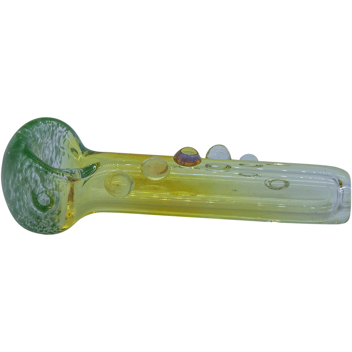 LA Pipes - "Razorback" Silver Fumed Mini Spoon (Various Colors)