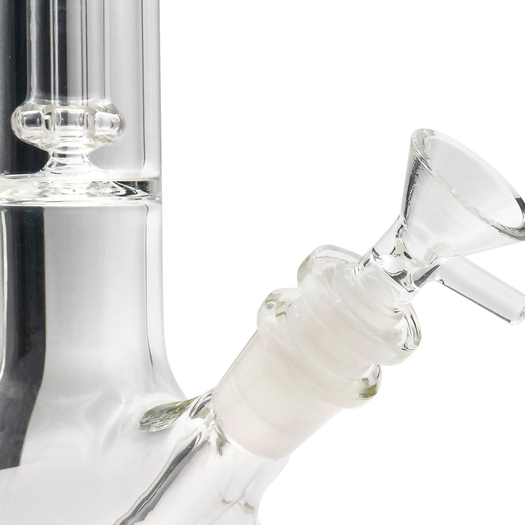 LA Pipes - Single or Double Showerhead Perc Beaker Bong