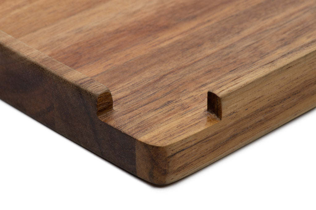 Ongrok - Premium Natural Acacia Wood Tray | 9.5" x 9.5"