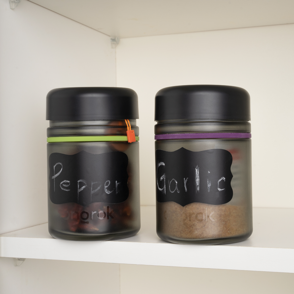 Ongrok - 500ml Child Resistant Jars, 2 pack