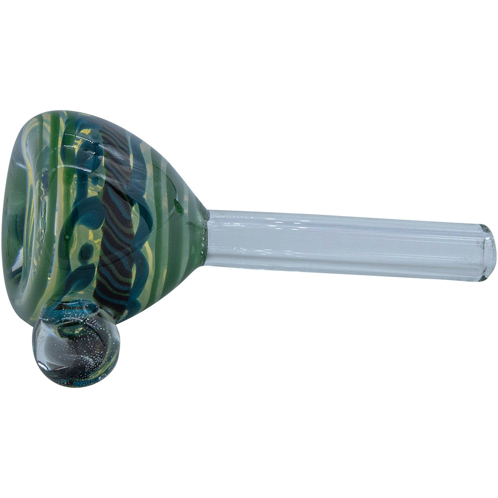LA Pipes - Painted Warrior Pull-Stem Slide Bowl